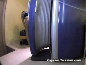 Порно ролики со скрытых камер солярия